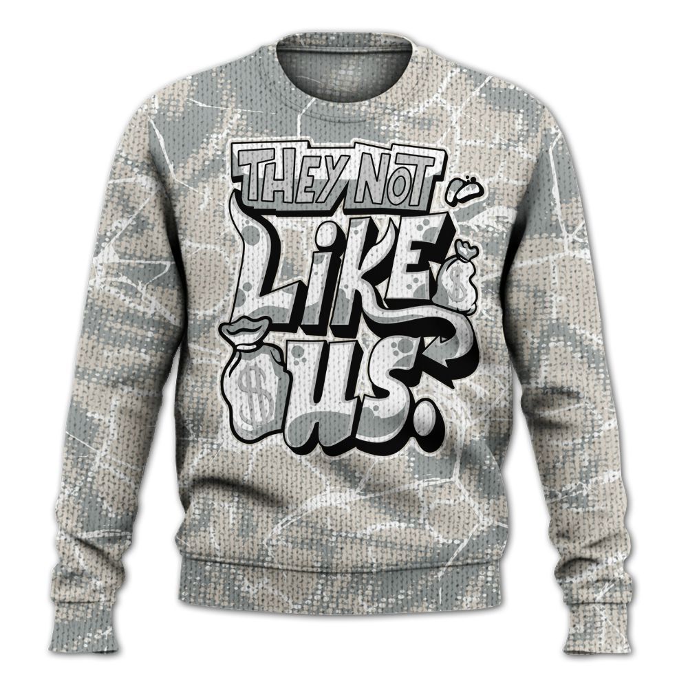 Sweater To Match Retro Pure Money 3s - Dislike Us Crack Graphic