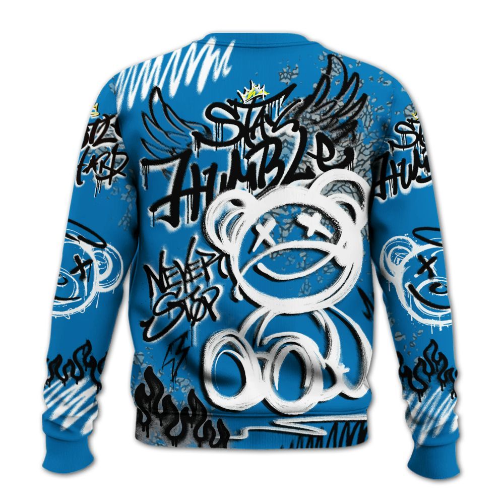 Sweatshirt To Match Wizards 3s - Humble Drip Streetwear Graffity All Over Print
