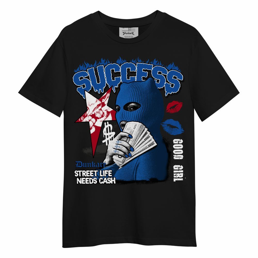 Shirt To Match Air Griffey Max Black Red Navy Blue 1s - Success Money Good Girl Unisex Shirt