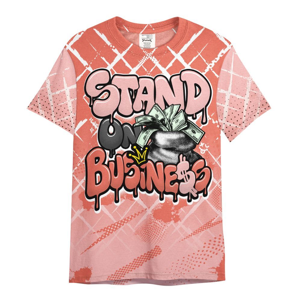 Shirt To Match Low OG PSG 1s - Halftone Stand Business Dripping All Over Print