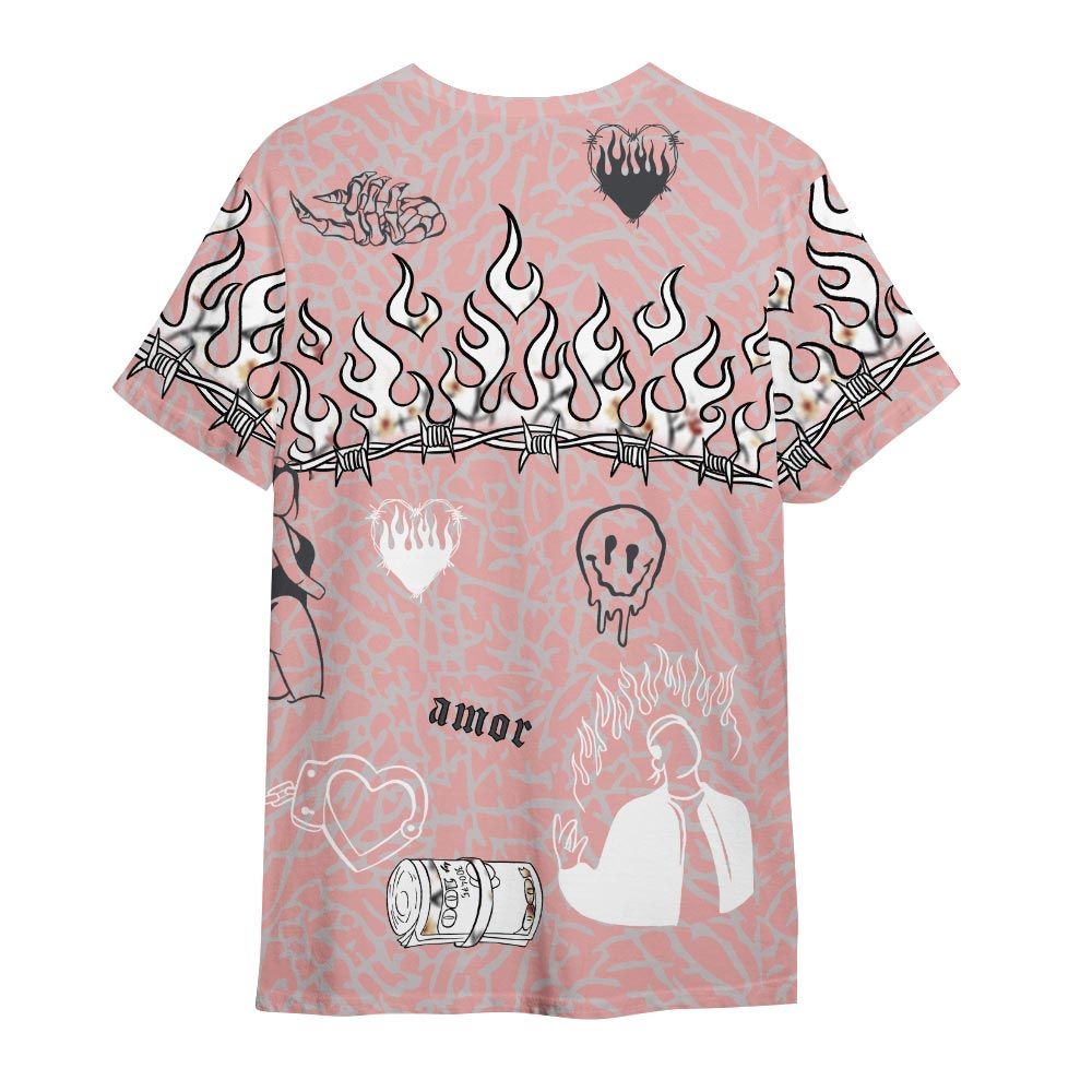 Shirt To Match Shirt Streetwear Snake Trust No One, Red Stardust 3s T-- To Match Sneaker Red Stardust 3s Graphic Tee NCT