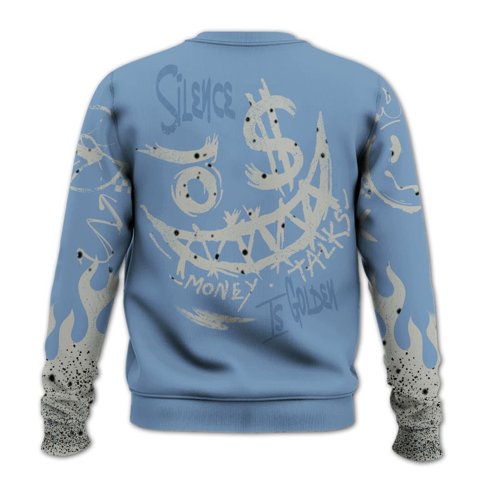 Sweatshirt To Match University Blue 4s - Mouth Burning Street Style All Over Print