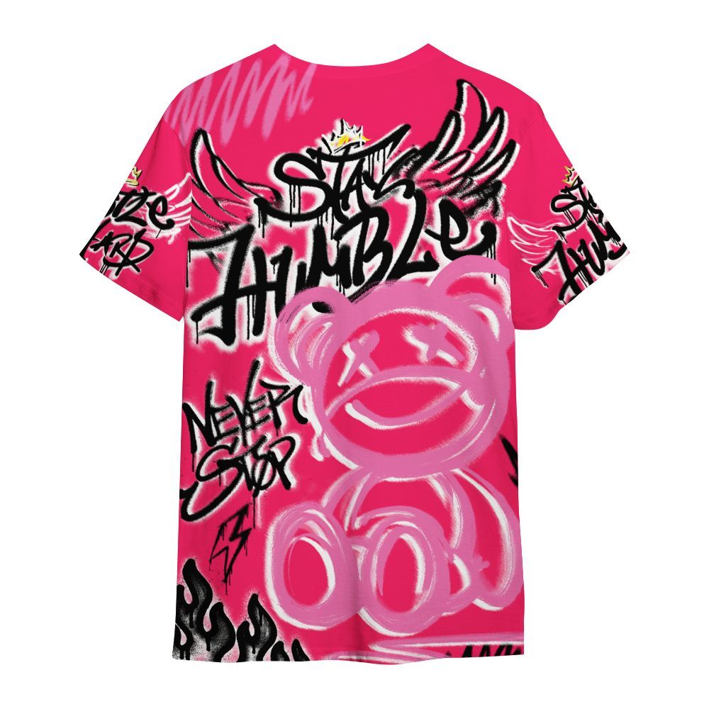 Shirt To Match Air VaporMax Plus Triple Pink - Humble Drip Streetwear Graffity All Over Print