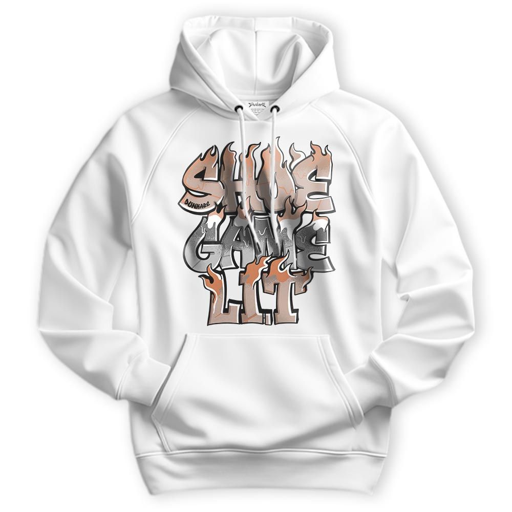 Sweatshirt To Match OG Latte 1s Hoodie - Shoe Game Lit Graphic Hoodie Unisex
