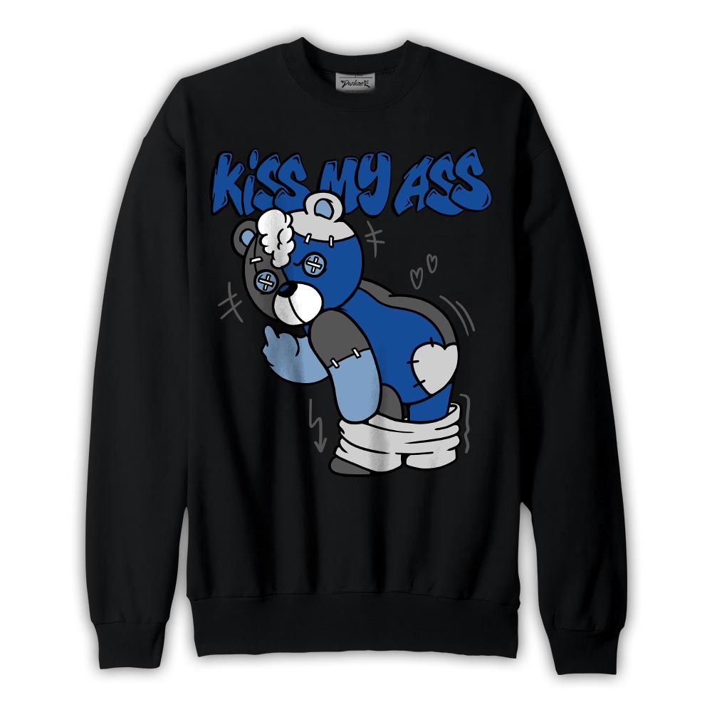 Sweatshirt To match Low Space Royal 11s Sweatshirt - Kiss My Hugz Graphic