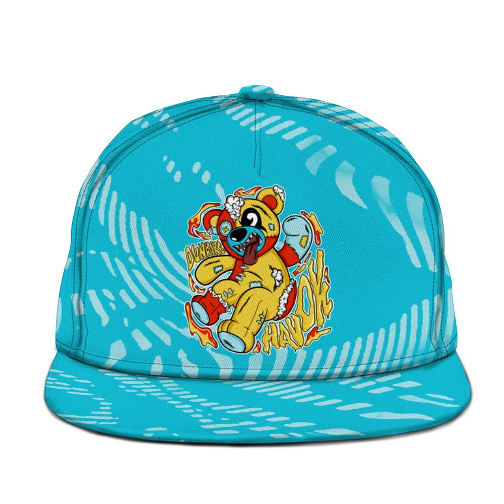 Snapback To Match Dunk Low KD 17 N7 - Havok Bear Graphic