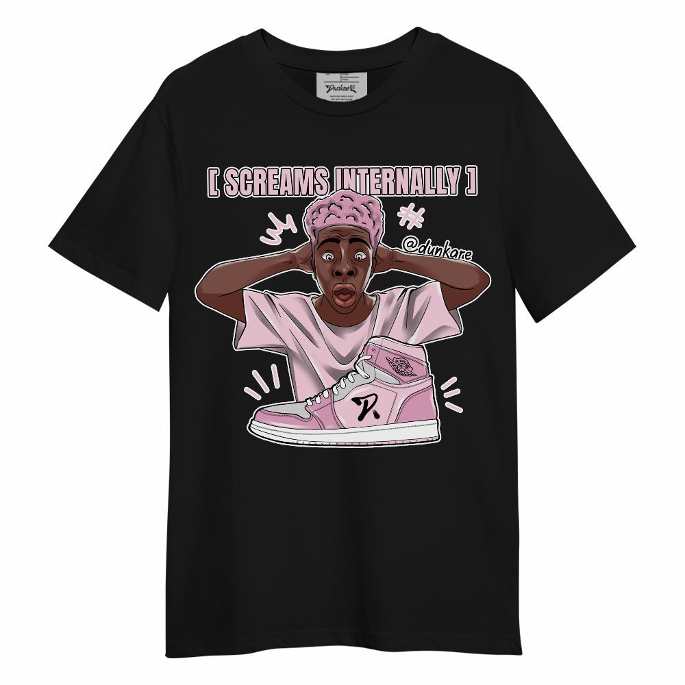 Shirt To Match Orchid 4s - Scream Internally Unique Unisex Shirt