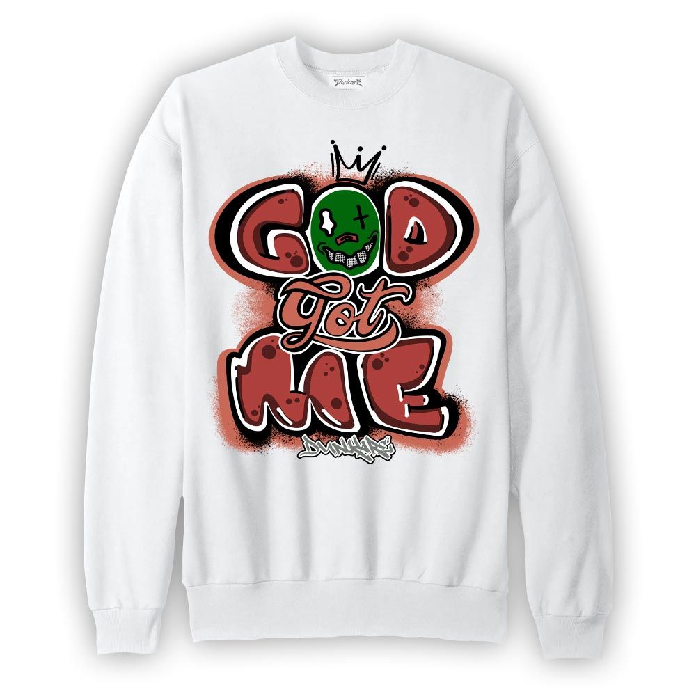 Sweatshirt To match Dune Red 13s Sweatshirt - God Got Graffiti Graphic