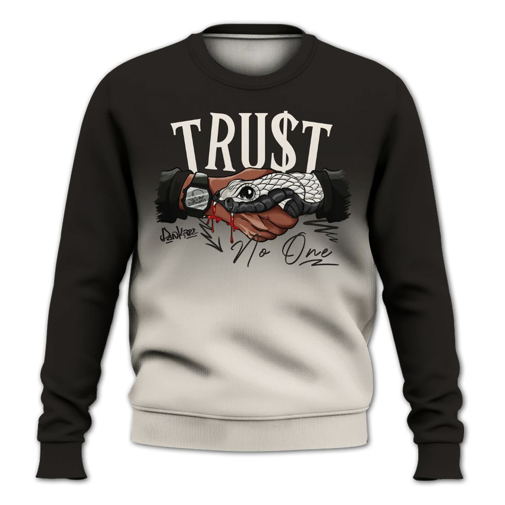 Sweatshirt To Match Air Max Plus Moonlight Swarovski - Snake Trust No One Drip All Over Print