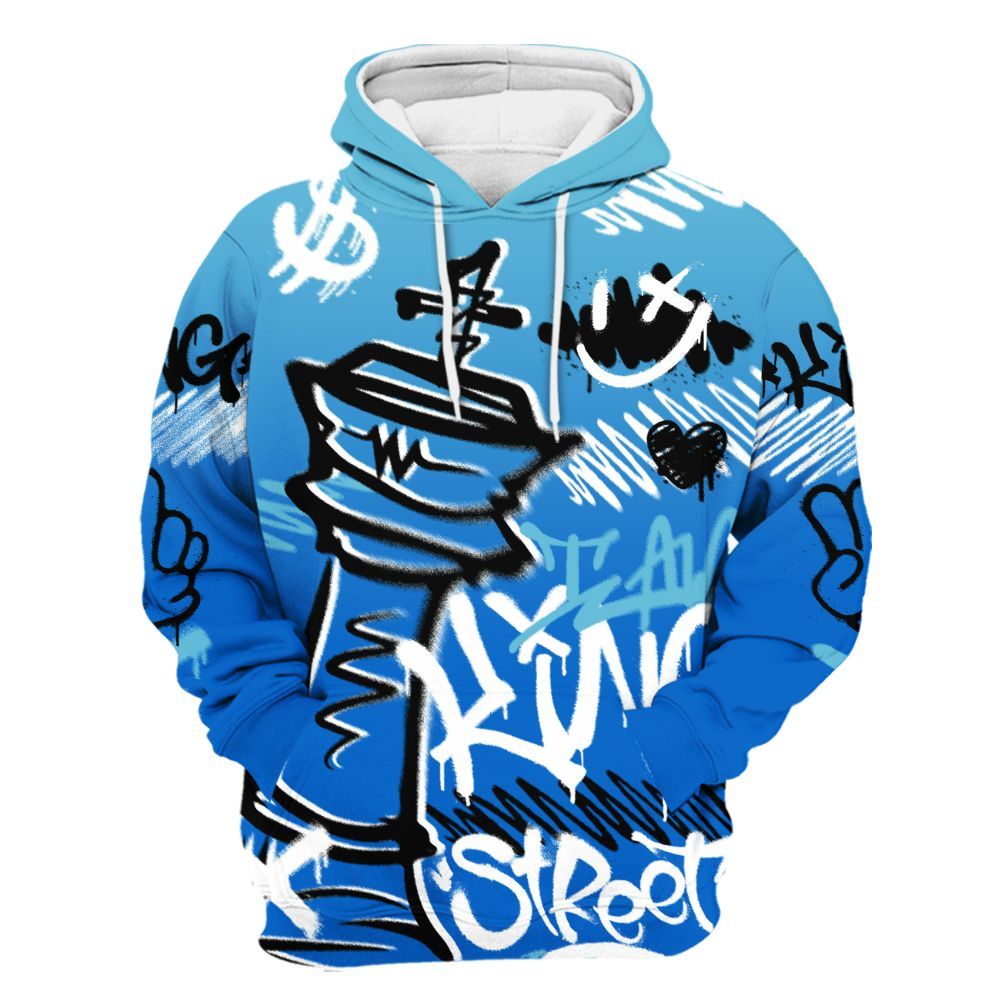 Hoodie To Match Dunk Low Argon - Street King Chess Streetwear All Over Print
