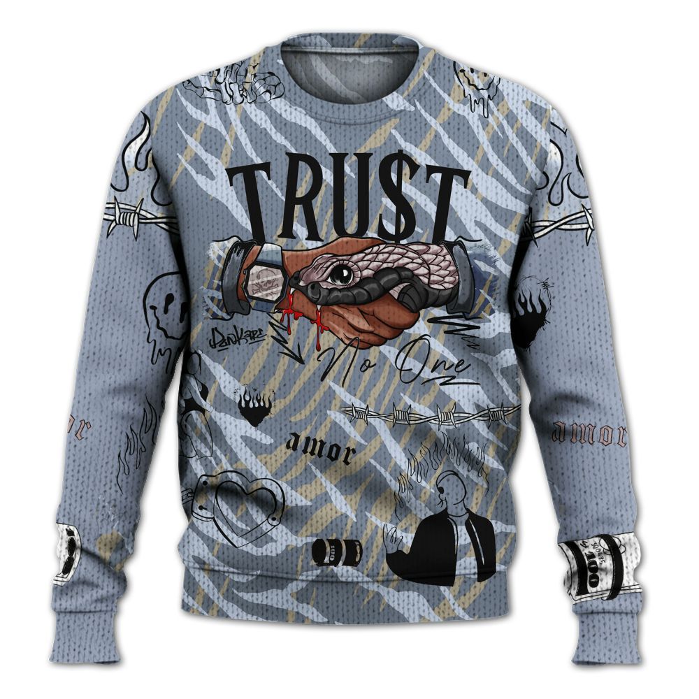 Knitted Sweater To Match Ja 2 Induction - Snake Trust No One