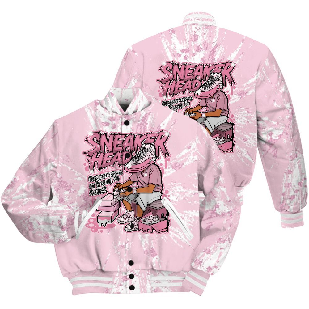 Varsity Jacket To Match Orchid 4s Shirt - Sneakers Headache Graphic Luxury All Over Print