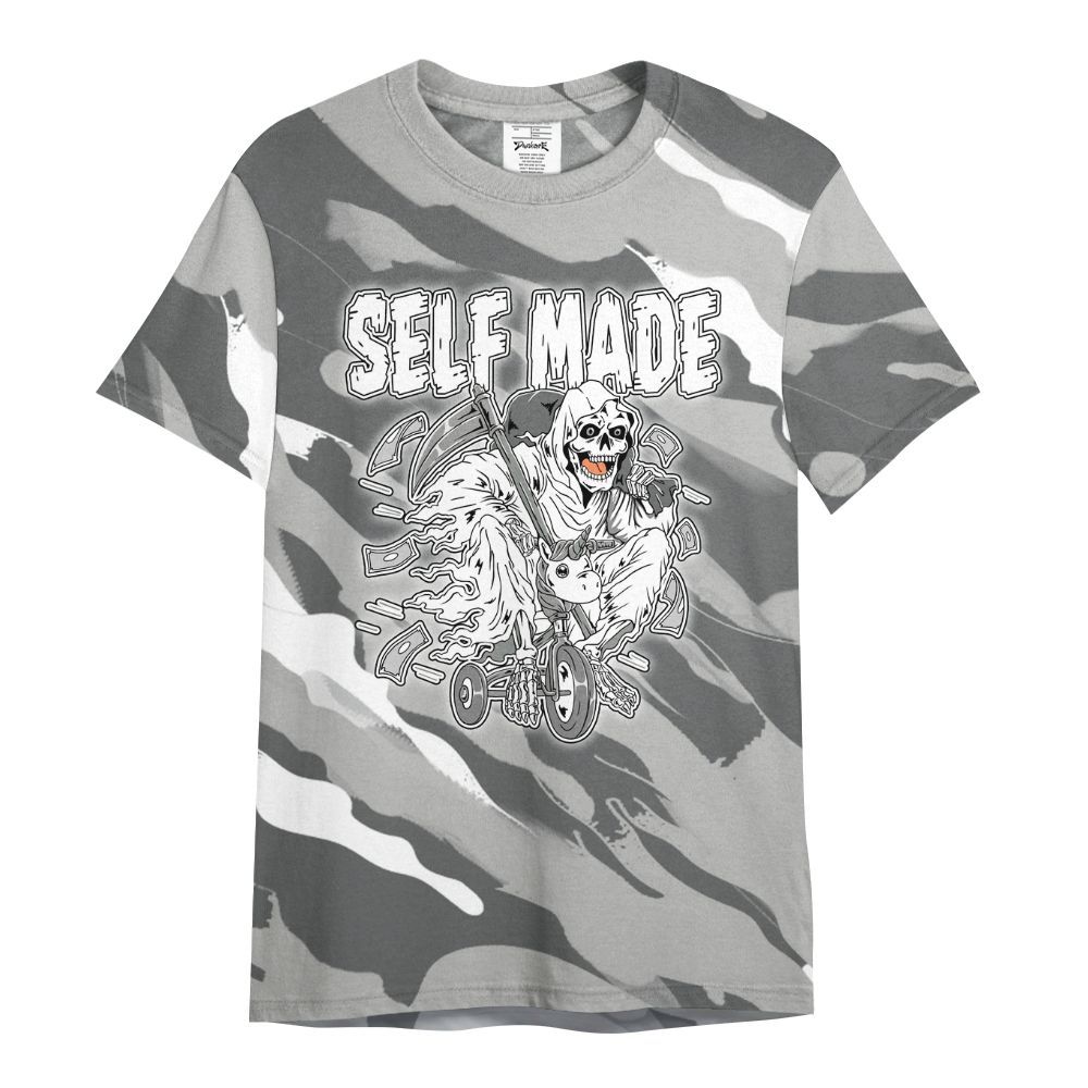 Shirt To Match Paris Olympics 4s - Self Make Skeleton Colored All Over Print