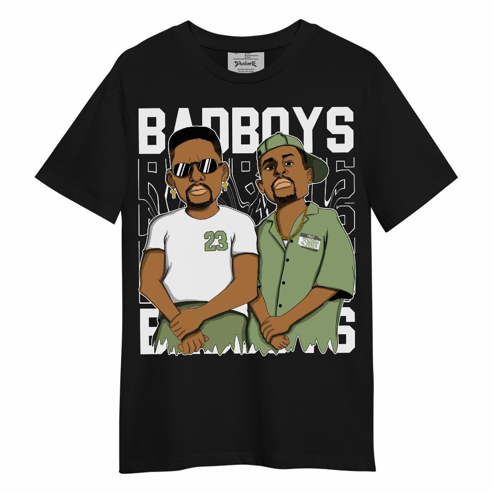 Shirt To Match Oil Green 4s - Bad Boys Funny Graphic Unisex Shirt