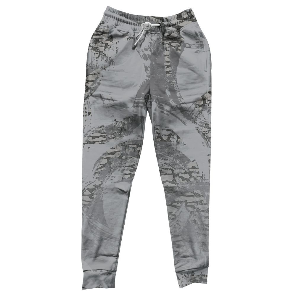 Sweatpant To Match Black Cement 3s - Circle Slpash All Over Print