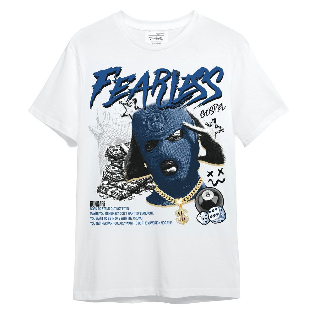 Shirt To Match Air Ship Royal Blue - Fearless Gospel Streetwear Money Unisex Shirt