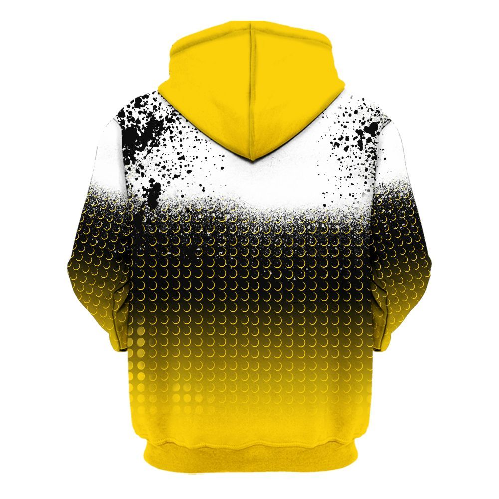 Hoodie To Match Corteiz Air Max 95 Tour Yellow - Halftone Time Is Money All Over Print