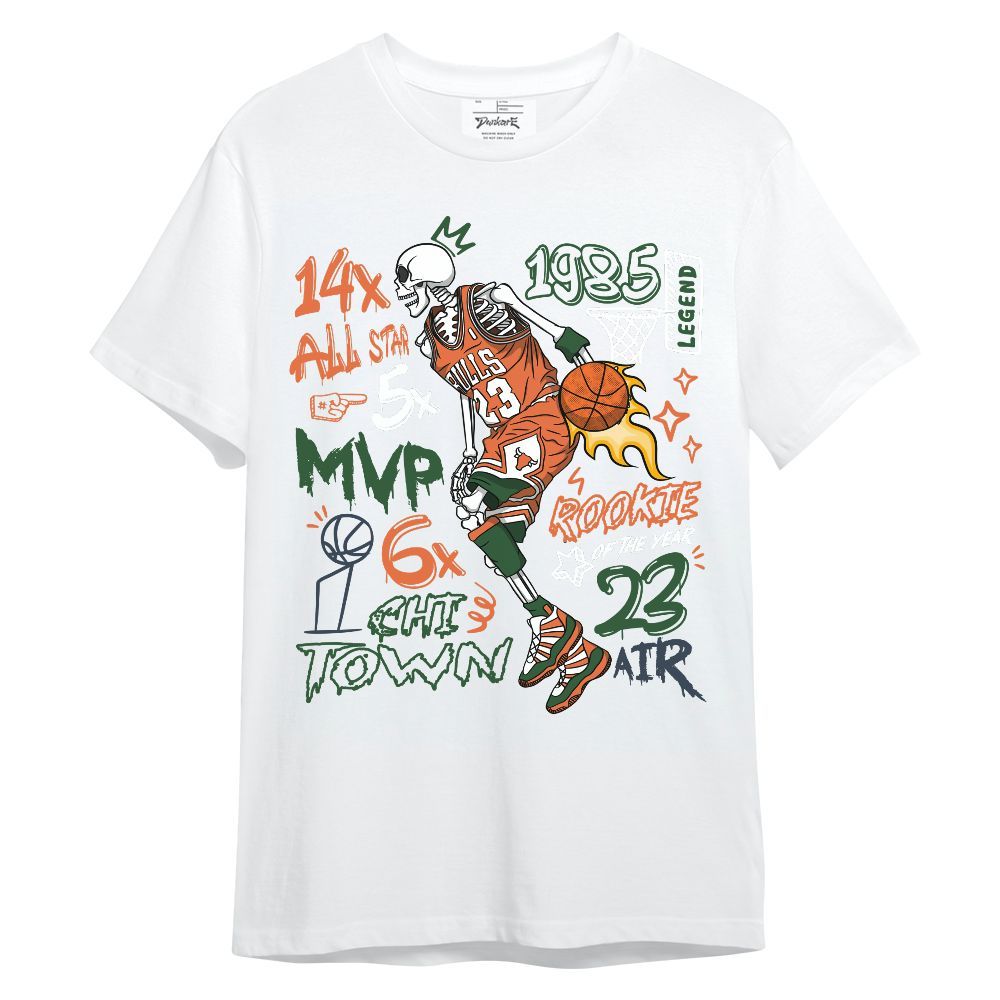 Shirt To Match Low Miami 5s - 1985 Legend Skeleton Shirt Outfit Unisex Shirt