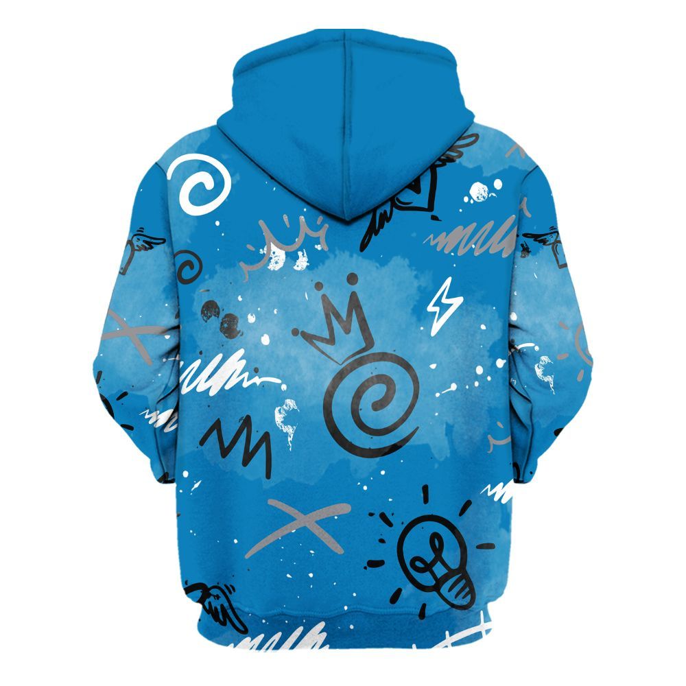 Hoodie To Match Wizards 3s - Drip Been Di2ferent All Over Print