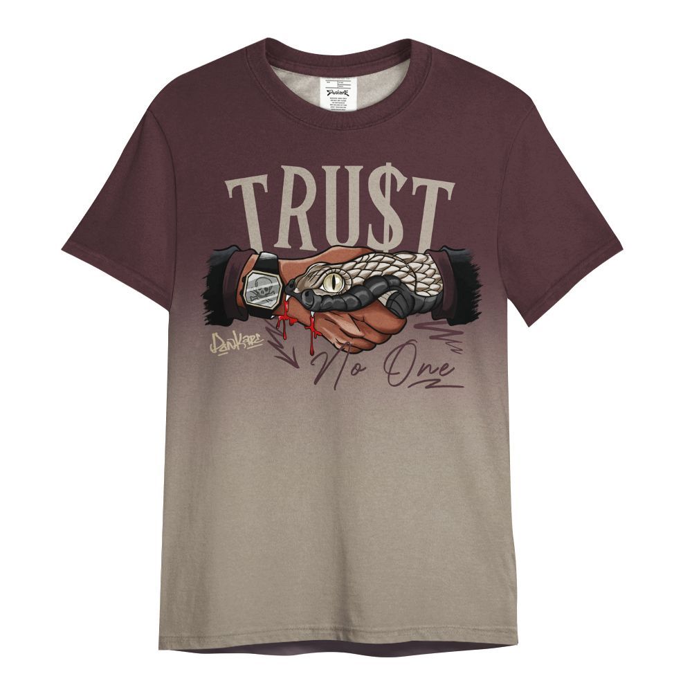 Shirt To Match AMM Retro Phantom 4s - Snake Trust No One Drip All Over Print