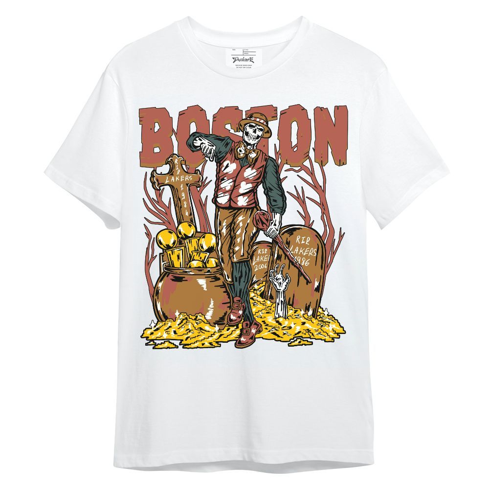 Shirt To Match SB Dunk Low Pro Burnt Sunrise - Goldrush Skeleton Unisex Shirt