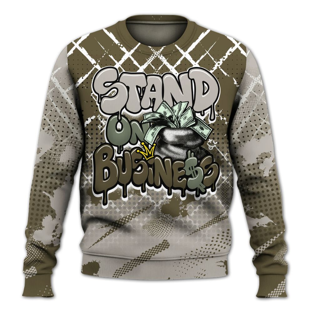 Sweatshirt To Match Dunk Low Year Of The Snake - Halftone Stand Business Dripping All Over Print