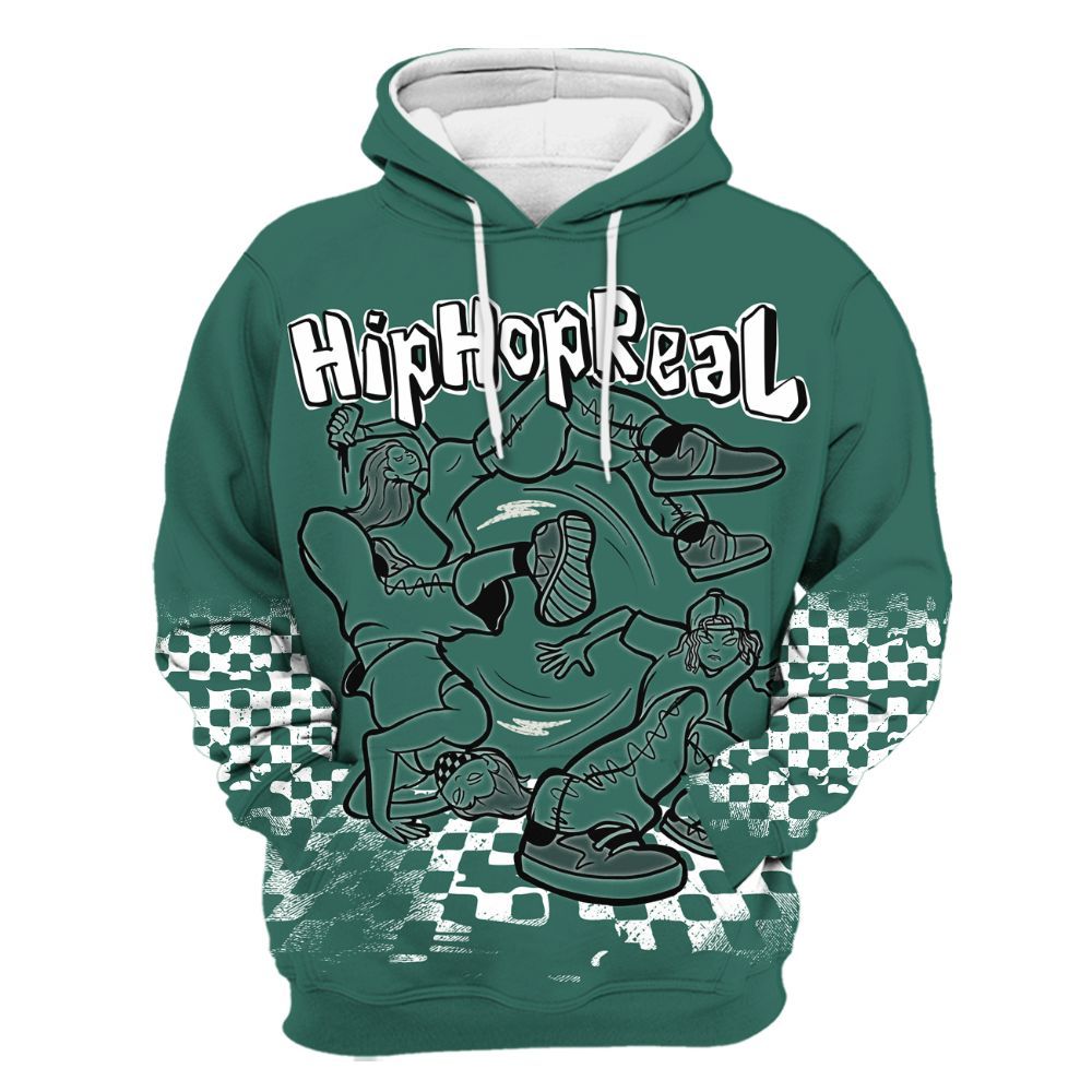 Hoodie To Match RM Oxidized Green 4s - Feel Life Street Style All Over Print