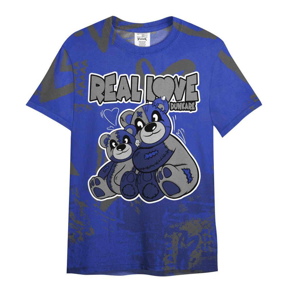 Shirt To Match Air Max Plus Black Racer Blue - Sincere Fondness Bear All Over Print