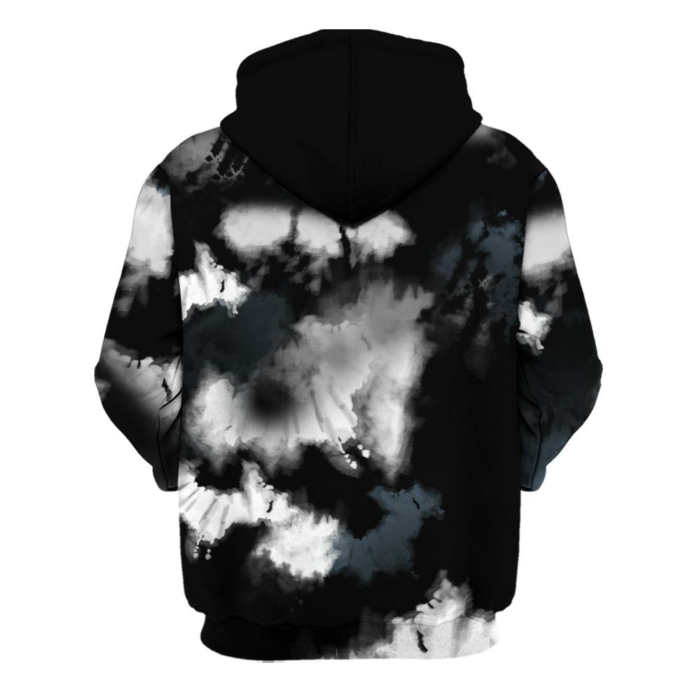 Hoodie To Match Black Chrome 6s - God Blessed Tie Dye All Over Print