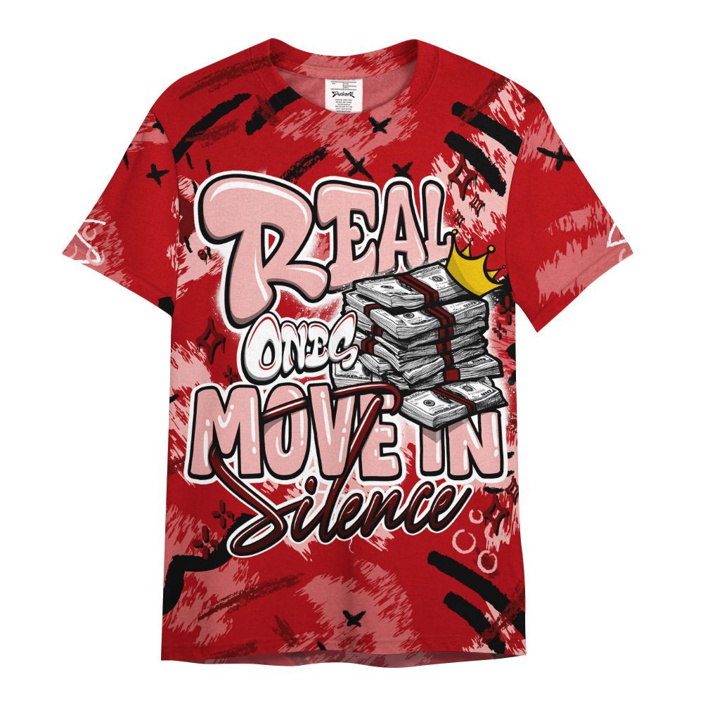 Shirt To Match Low Valentines Day 1s - Real Ones Move In Streetwear All Over Print
