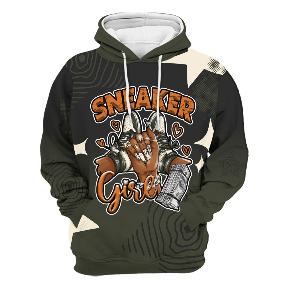 Hoodie To Match Retro Undefeated 4s - Sneakerz Girlz Unique Starz All Over Print