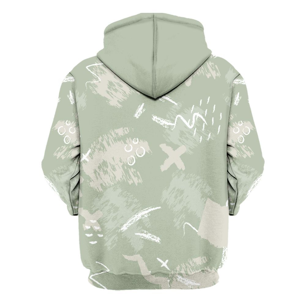 Hoodie To Match Seafoam Sail 4s - Hustle Grind Pray Retro All Over Print