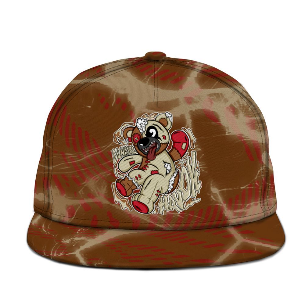 Snapback To Match Archaeo Brown 5s - Havok Bear Graphic