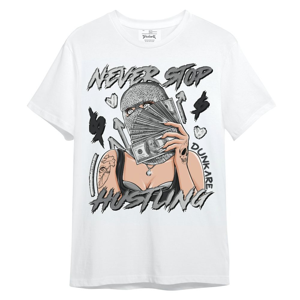 Shirt To Match Metallic Silver 14s - Hustling Unque Unisex Shirt