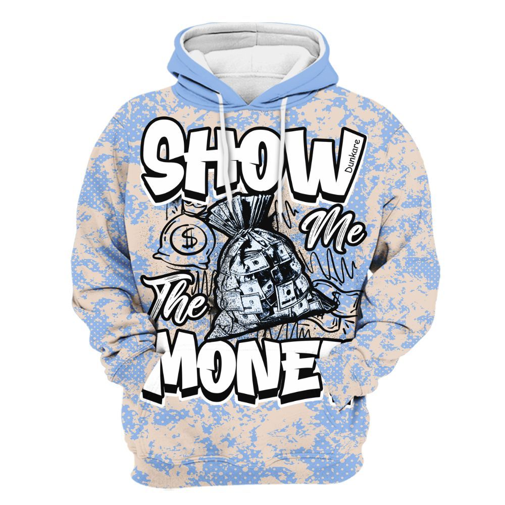 Hoodie To Match Air Max 1 Royal Pulse - Show Me The Money Retro All Over Print