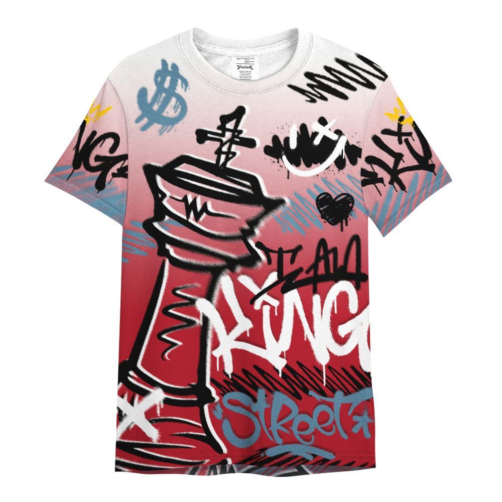 Shirt To Match Retro Raging Bull 5s - Street King Chess Streetwear All Over Print