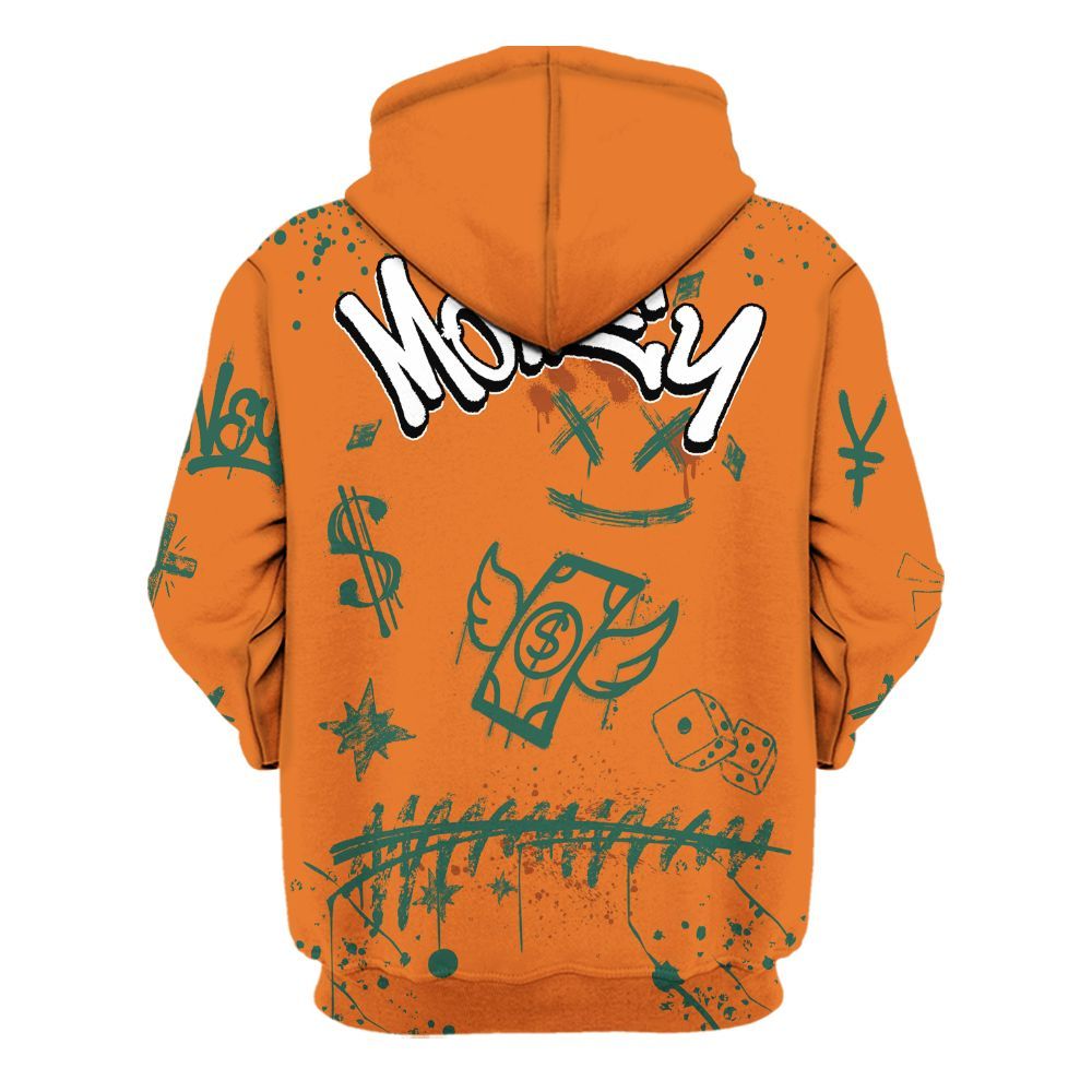 Hoodie To Match Dunk Low Ceramic - Everybody Paid In Full Crayon All Over Print