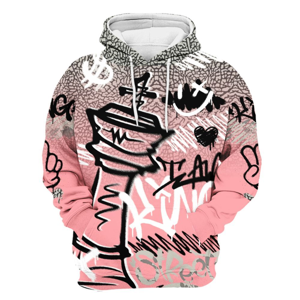 Hoodie To Match Retro Wings 3s - Street King Chess Streetwear All Over Print