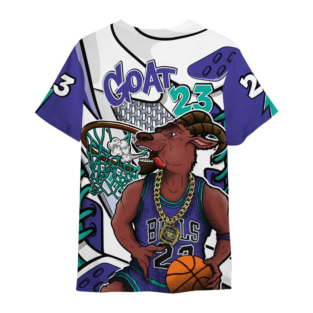 Shirt To Match Retro Grape 5s - Number 23 Style 5s All Over Print