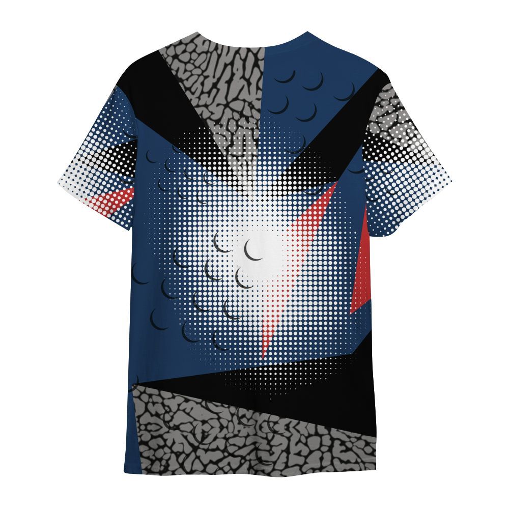 Shirt To Match SP Sport Royal 3s - Poly Custom Name Number 23 5s All Over Print