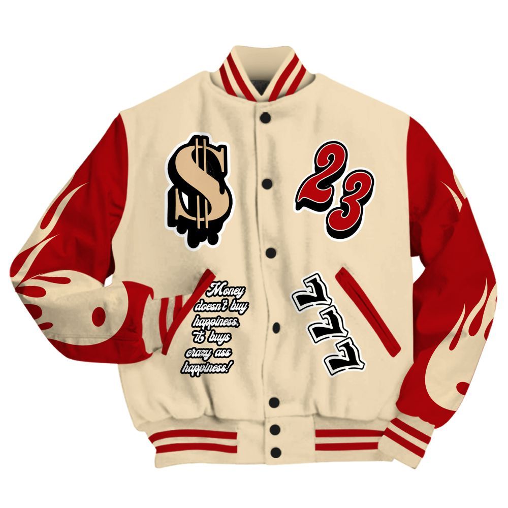 Varsity Jacket To Match Dunk Low Strawberry Waffle - Shoe Game Crazy Graphic All Over Print