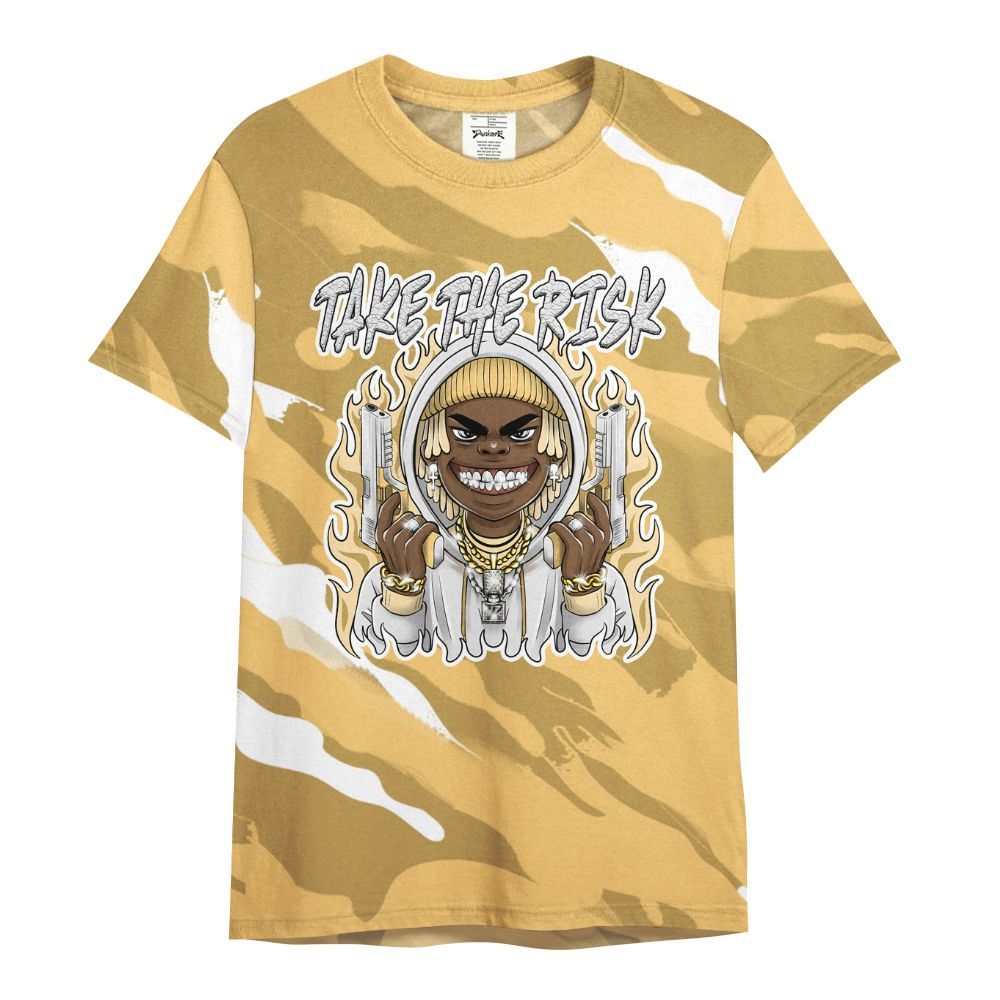 Shirt To Match Pearl 6s - Take The Risk Colored All Over Print