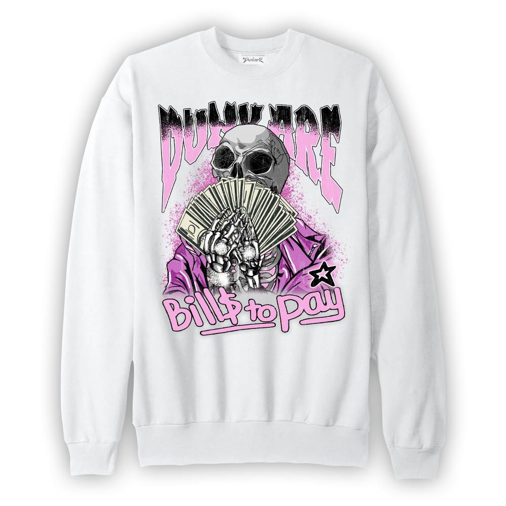 Sweatshirt To match Hyper Violet 4s Sweatshirt - Bills To Pay Graphic 1903 NCMD