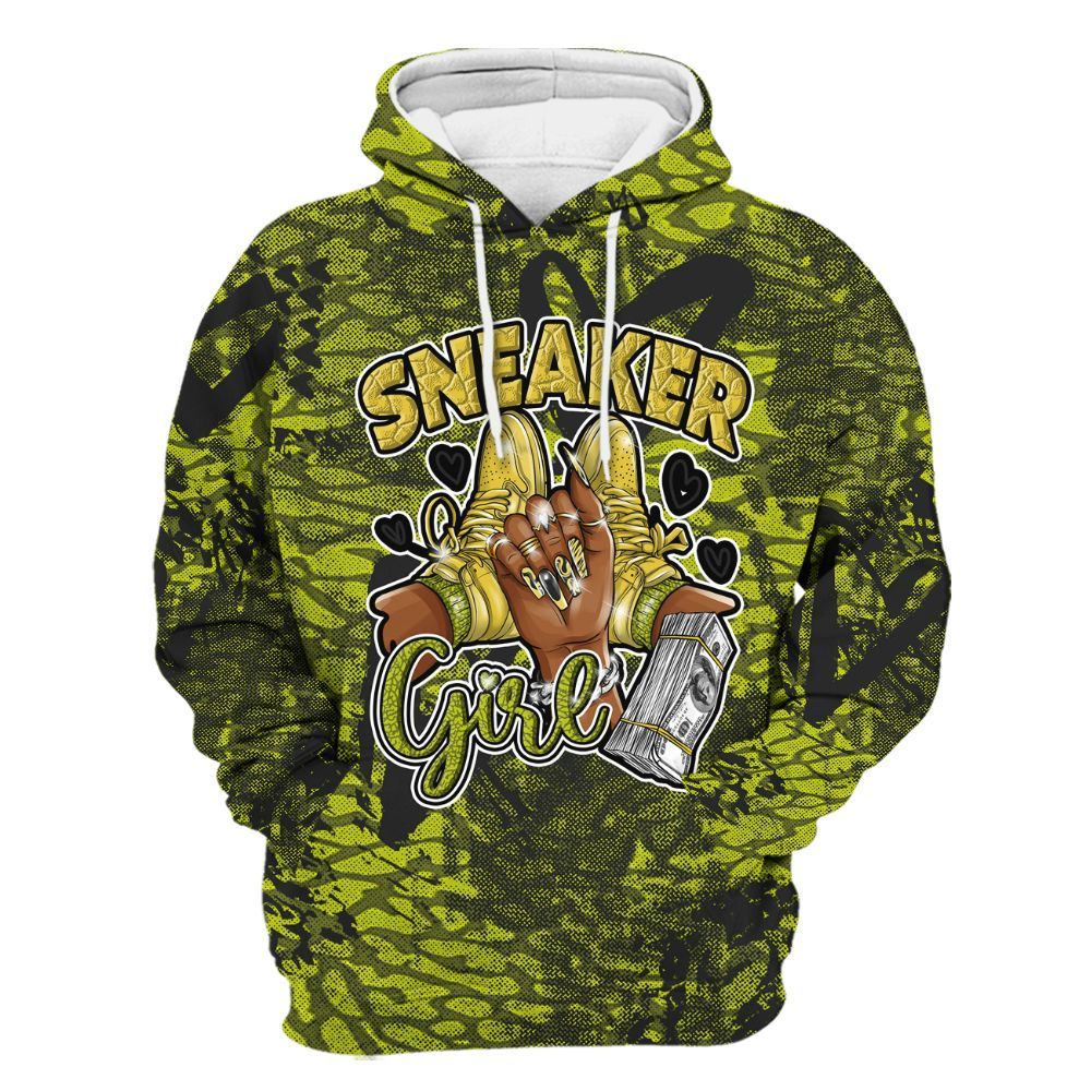 Hoodie To Match Dunk Low QS Halloween Skull - Sneakerz Girlz Heart Grunge All Over Print