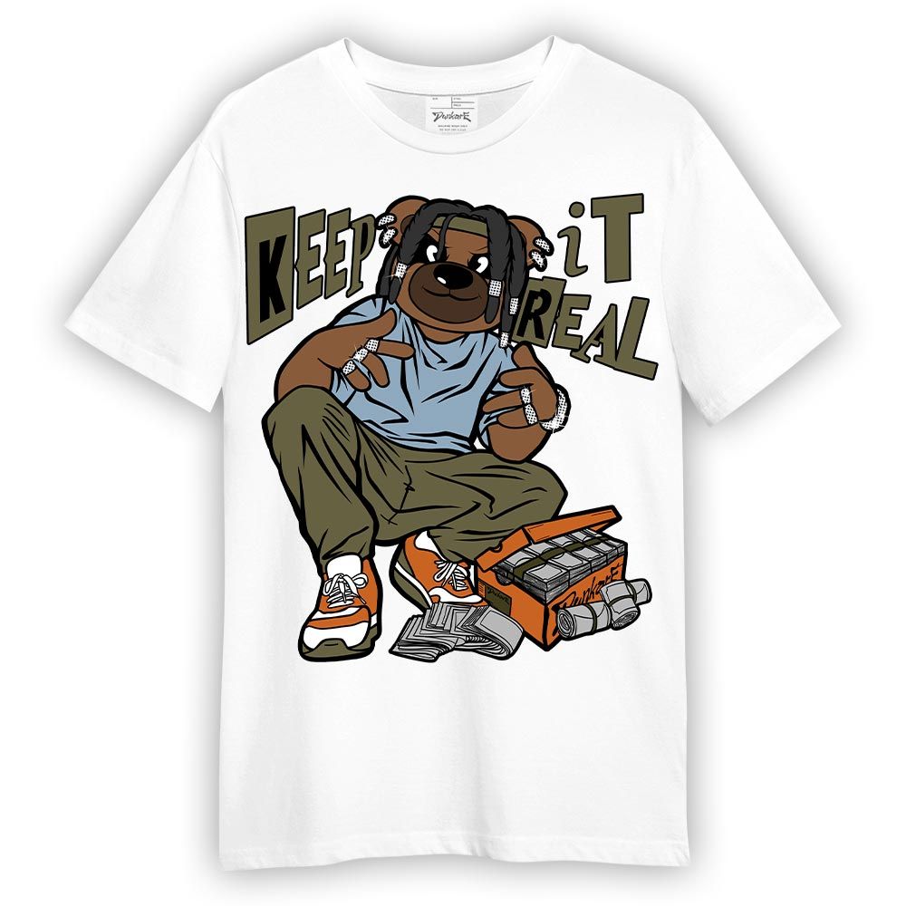 Shirt To Match Olive 5s - Keep_in Auth Bear Shirt Unisex