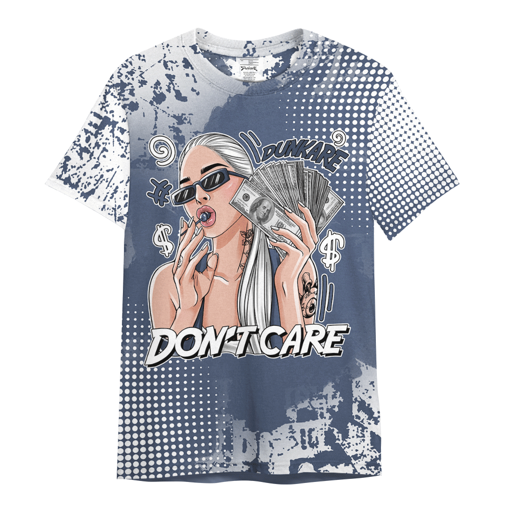 Shirt To Match Low Diffused Blue 11s - IDC Unique Glitch Dot Shirt Unisex