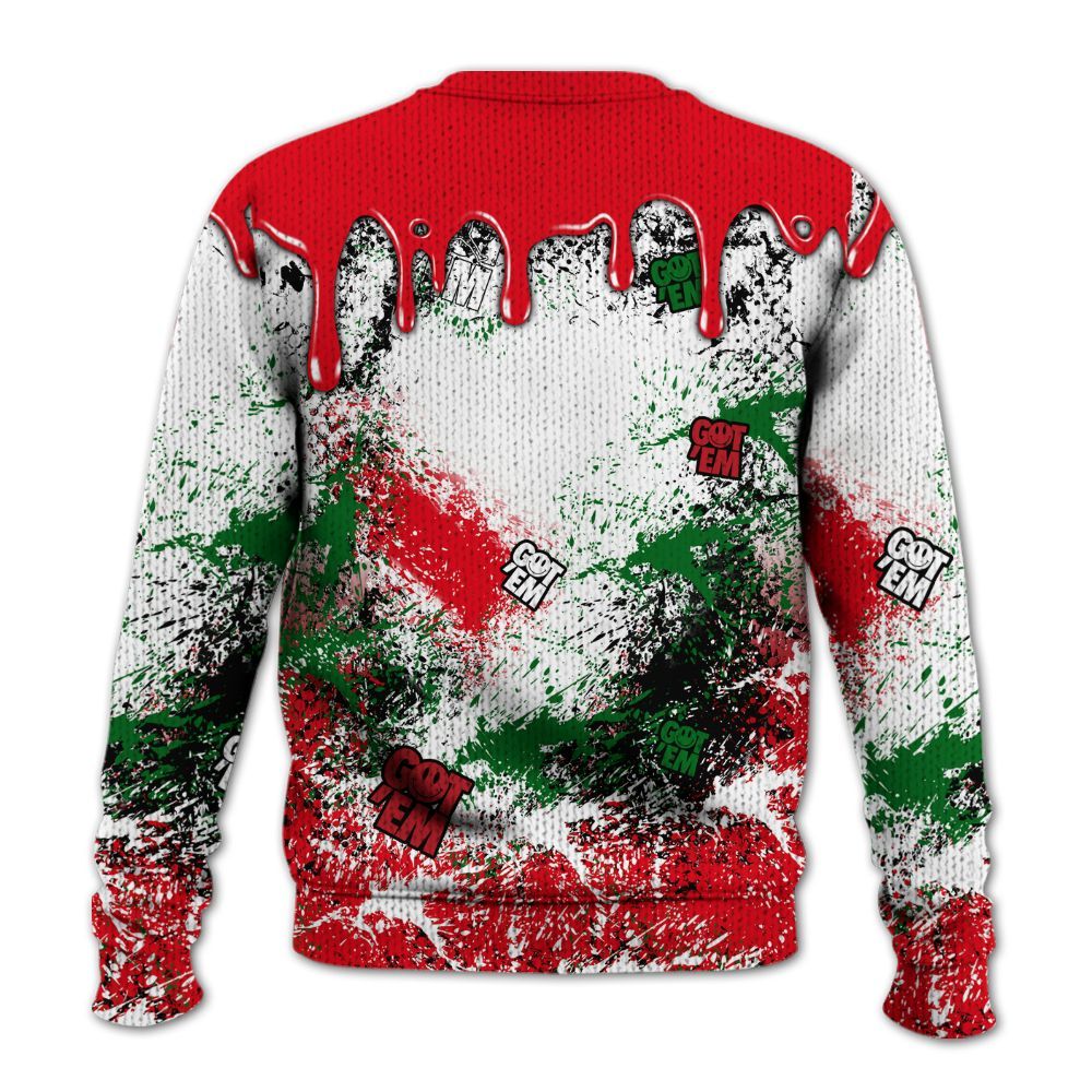 Sweater To Match Chicago 13s - Dripping 23 Drip Graphic