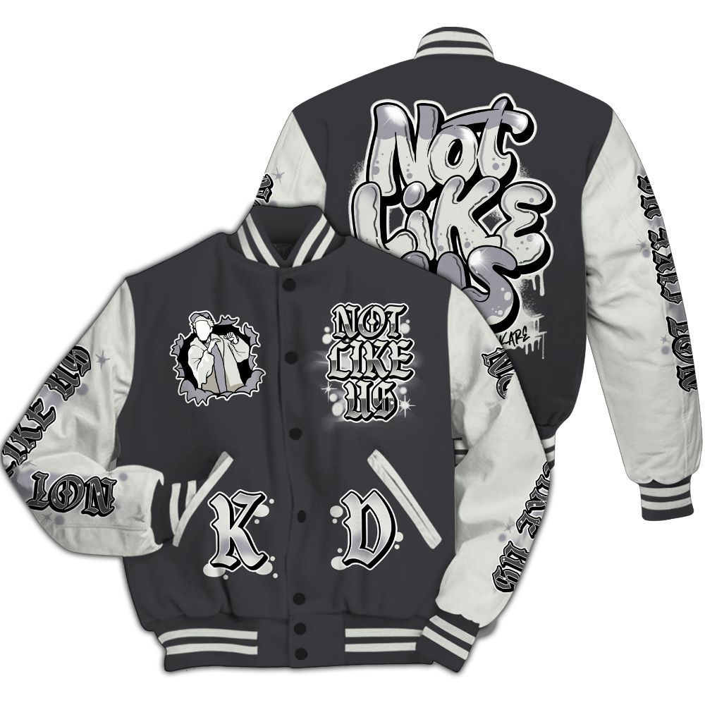 Varsity Jacket To Match Fear 4s - None Like Us Graphic All Over Print