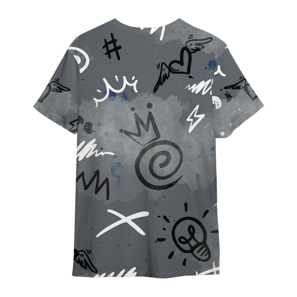 Shirt To Match Flint Grey 9s - Drip Been Di2ferent All Over Print