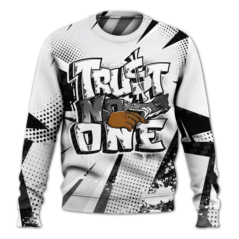 Sweatshirt To Match Kobe 9 Elite Protro Halo - Poly Trust No One Dripping All Over Print